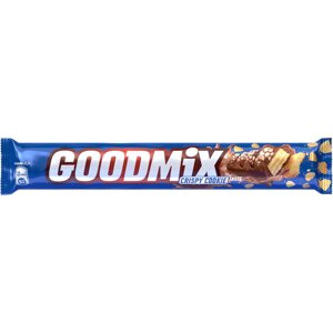 Батончик Goodmix со вкусом печенья и хрустящей вафлей, 47 г