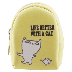 Брелок-рюкзачок «Life is better with a cat», 8 х 10 см