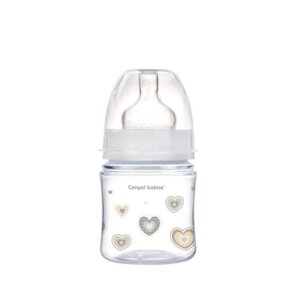 Бутылочка Canpol PP EasyStart с широким горлышком антиколиковая 120 мл 0+ Newborn baby