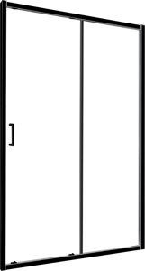 Душевая дверь в нишу RGW Classic 32091416-14 160 см, профиль матовый черный