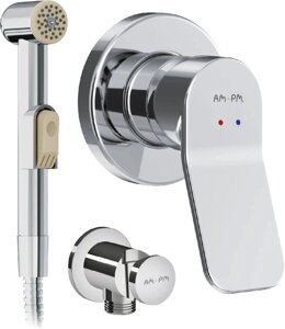 Гигиенический душ AM. PM X-joy F40H85A00 со смесителем, с внутренней частью