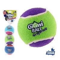 GiGwi Dog Ball Originals / Игрушка Гигви для собак Набор 3 мяча с пищалкой