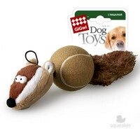GiGwi Dog Toys / Игрушка Гигви для собак Барсук с 2-мя пищалками