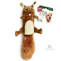 GiGwi Dog Toys / Игрушка Гигви для собак Белка с большой пищалкой