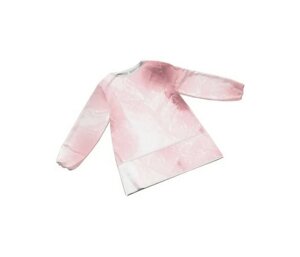 JoyArty Фартук детский Розовый дым с рукавами для рисования 1-2 лет
