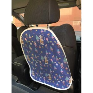 JoyArty Защитная накидка на спинку автомобильного сидения Мышка рисует