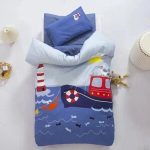 Комплект детского постельного белья Wonne Traum стандарт "Boat" для малышей
