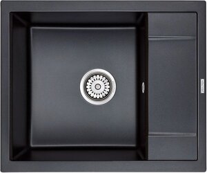 Мойка кухонная Paulmark Optimum PM216050-BLM черный металлик