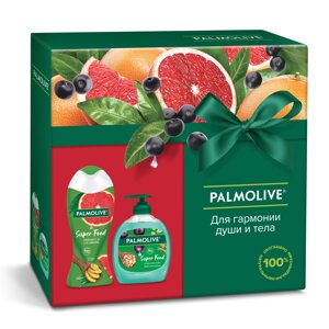 Набор подарочный Palmolive Гель-крем для душа 250 мл и жидкое мыло для рук 300 мл