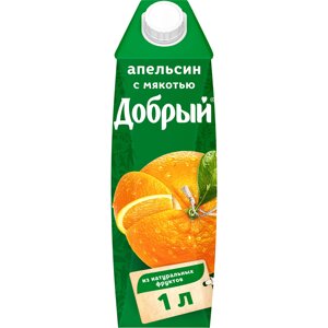 Нектар Добрый Апельсиновый 1 л