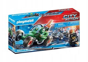 Playmobil Игровой набор Побег от полиции на картинге