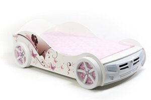 Подростковая кровать ABC-King машина Фея со стразами Сваровски 190x90 см