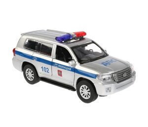 Технопарк Машина металлическая Toyota Land Cruiser Полиция 12.5 см