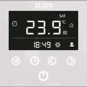 Терморегулятор Elsen EKA. 01.01W для естественной конвекции, белый