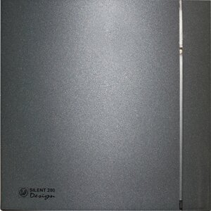 Вытяжной вентилятор SolerPalau Silent 200 CZ Design-4C grey 5 сменных полосок 200 CZ GREY DESIGN-4C