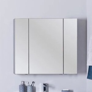 Зеркало-шкаф Aquanet Алвита 100 серый антрацит 240113