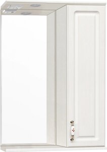 Зеркало-шкаф Style Line Олеандр-2 55/С Люкс, рельеф пастель ЛС-00000201