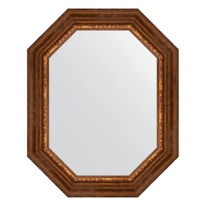 Зеркало в багетной раме Evoform римская бронза 88 мм 61x76 см