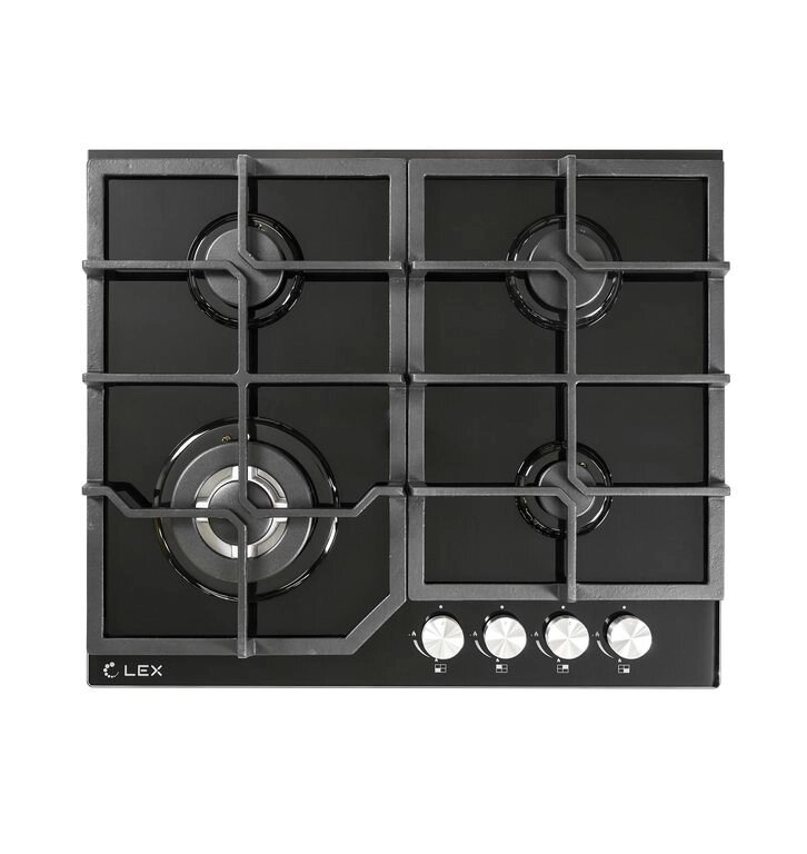 LEX GVG 640-1 BL Газовая варочная поверхность от компании Фабрика Мебели - фото 1