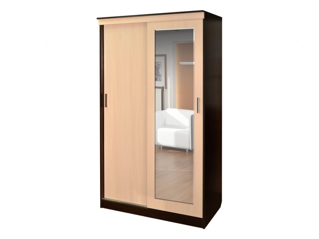 Шкаф-купе ПШ-1.2 М 1148 (Росток) от компании Фабрика Мебели - фото 1