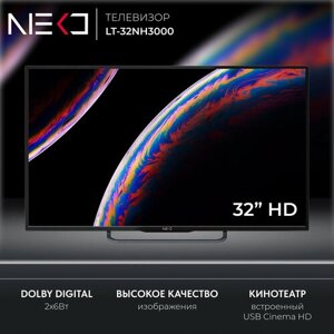 32" Телевизор NEKO LT-32NH3000, черный
