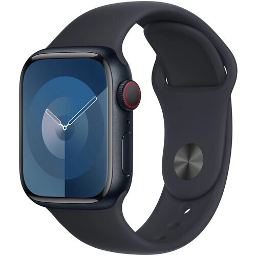 Apple Смарт-часы Apple Watch Series 9 A2978 41мм OLED корп. темная ночь (MR9L3LL/A)