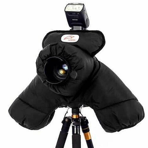 Чехол для фотокамеры от снега SAFROTTO (перо) (черный) L