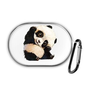 Чехол для наушников Xiaomi Redmi AirDots 3 "Большеглазая панда"