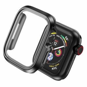Чехол + защитное стекло для часов WiWU Defender Watch JD-104 для Apple Watch Ultra 49mm - Черный