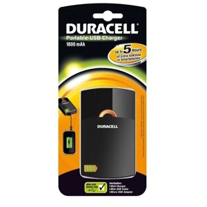 Duracell Внешний аккумулятор Duracell Portable USB Charger Black (PРSOGC)