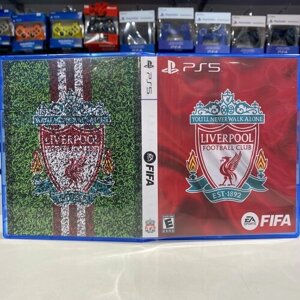 Эксклюзивная обложка PS5 для FIFA Liverpool №1