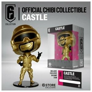 Фигурка Ubisoft Chibi Rainbow Six Collection Siege CASTLE Gold Майлз Кэмпбел Series 5 Ubicollectibles Серия 5 с DLC кодом