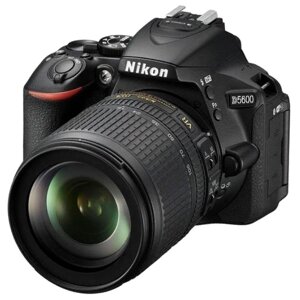 Фотоаппарат nikon D5600 kit AF-S DX nikkor 18-105mm f/3.5-5.6G ED VR, черный