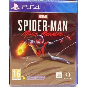 Marvel Человек-Паук Майлз Моралес - Spider-Man Miles Morales [PS4, русская версия]