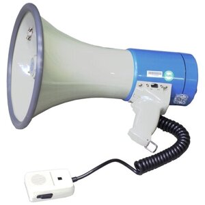 Мегафон ручной 25 Вт, выносной микрофон, сирена, пластик SHOW ER-66S