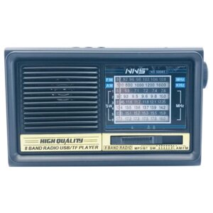 NS5006 Портативное многодиапазонное домашнее радио BLUETOOTH/ Fm/Am/Sw/ Беспроводной динамик/ Перезаряжаемый аккумулятор/ Радиоприемник