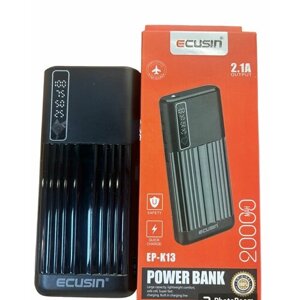 Повербанк 20000 мАч / Power Bank 20000 mAh / Внешний аккумулятор Ecusin EP-K13