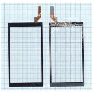 Сенсорное стекло (тачскрин) для HTC Desire 700 черное