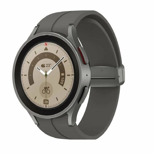 Смарт-часы Samsung Galaxy Watch 5 Pro Grey Titanium 45 mm (R920)/SM-R920NZTALTA