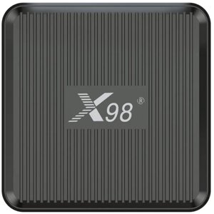 Смарт ТВ приставка X98Q, Андроид медиаплеер 2/16 Гб, Wi-Fi, 4K, Amlogic S905W2