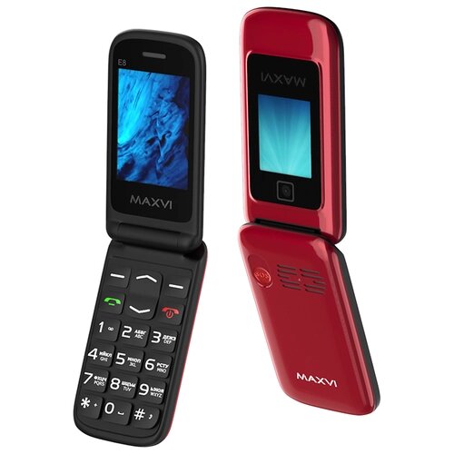 Телефон MAXVI E8, 2 SIM, розовый