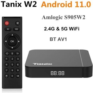 ТВ приставка Tanix W2 4/32 с Android TV