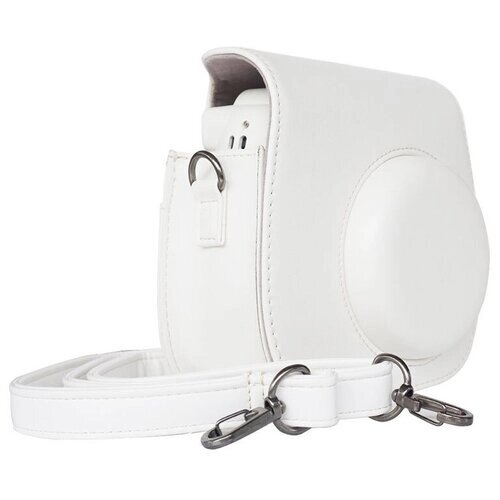 Защитный чехол-сумка-футляр MyPads TC130-139 для фотоаппарата Fujifilm Instax Mini8 / Mini 8Plus/ Mini 9 противоударный усиленный легкий белый