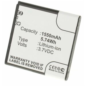 Аккумулятор iBatt iB-U4-M358 1550mAh для Sony Ericsson Xperia Pro, Xperia Ray, Xperia Neo, Xperia Ray (ST18i), MT15i, MT11i,