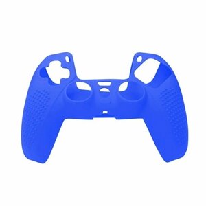 Чехол для геймпада PS5 силиконовый синий