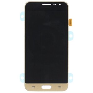 Дисплей для Samsung J327T1 Galaxy J3 (2016) в сборе с тачскрином (золотой) (AMOLED)