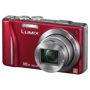 Фотоаппарат компактный Panasonic Lumix DMC-TZ20 , красный