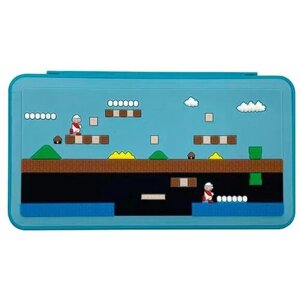Кейс-футляр для хранений 24 картриджей Nintendo Switch Portable Storage Box (Super Mario Let's Play!