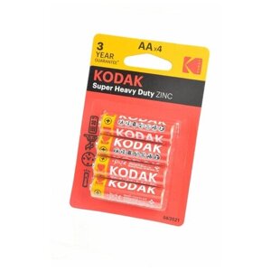 Kodak Батарейка Kodak Super Heavy Duty R6 BL4, 4шт