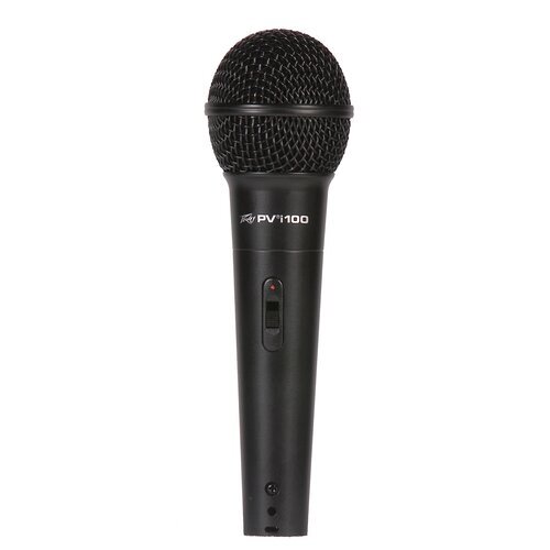 Микрофон проводной Peavey PVi 100 XLR, разъем: XLR 5 pin (M), черный